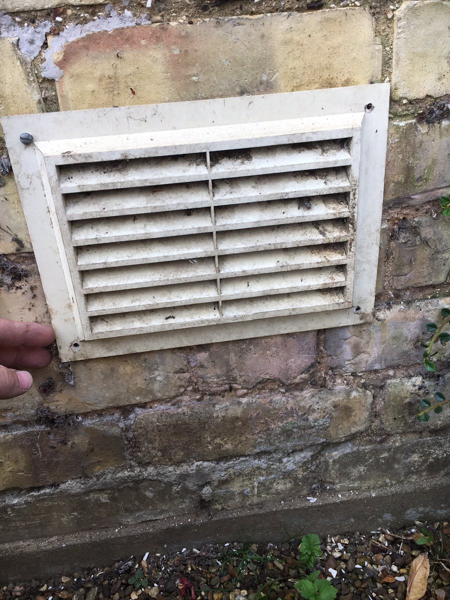 NascoHeating's tweet photo. Remember to be thorough when checking ventilation it may not be what it looks to be !!... @GasSafetyWeek #GSWHero https://t.co/37t9GSMuAO