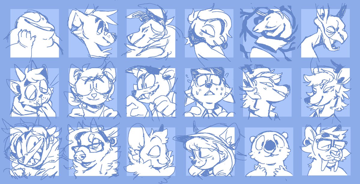 WAWcomm's tweet photo. WIP sketches for all current palette icons! I plan on finishing these up this week. https://t.co/W710zQlHYh