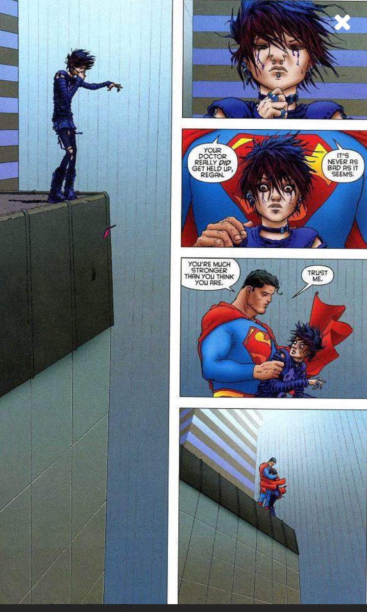 All-star superman you're stronger top than you think you are