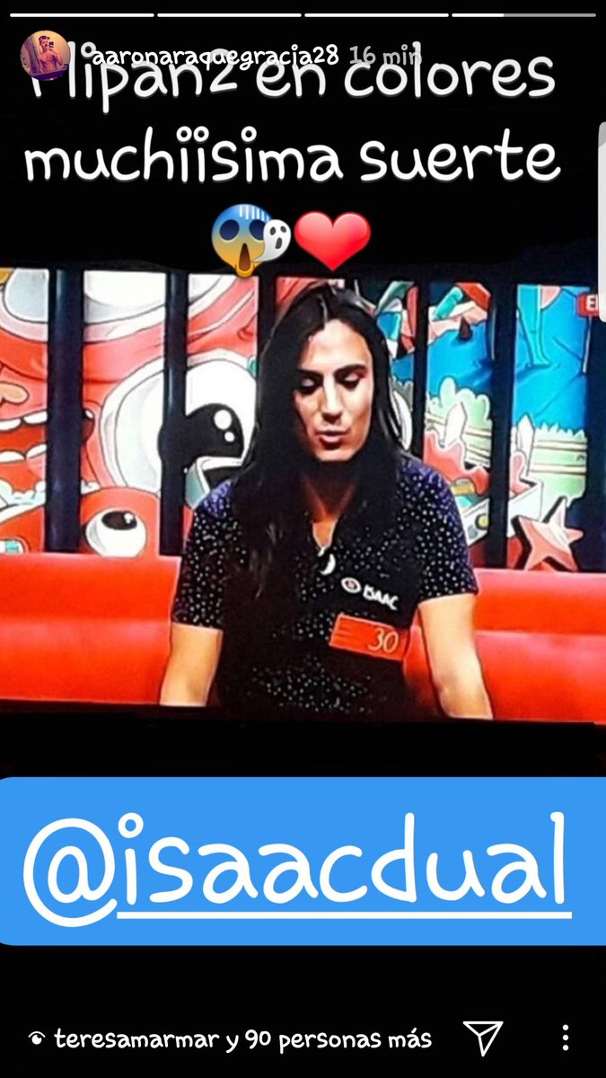 AaronAG2801's tweet image. Flipan2 @IsaacDual tio te tienes que quedar en la casa, no me lo creo todavia @ghoficial  #GHRevolution #prevolution #LlegaGH #GH18