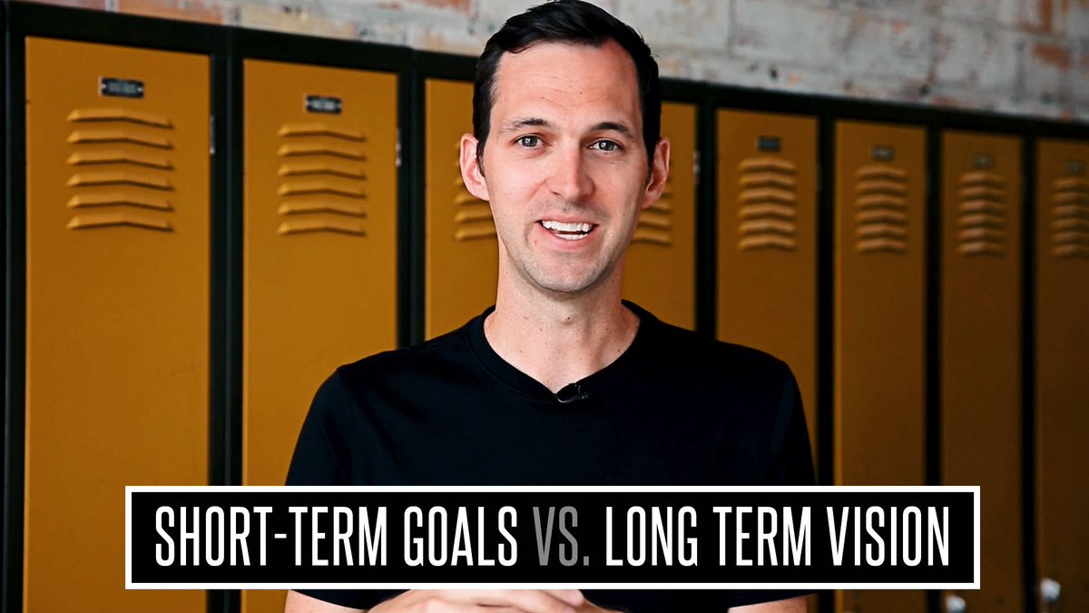 johntmeyer's tweet photo. Short-term goals or long-term vision? On the new #AQJTM I share my thoughts on which is better for your big picture. https://t.co/w70a6TojPE https://t.co/vqWRX2yErV
