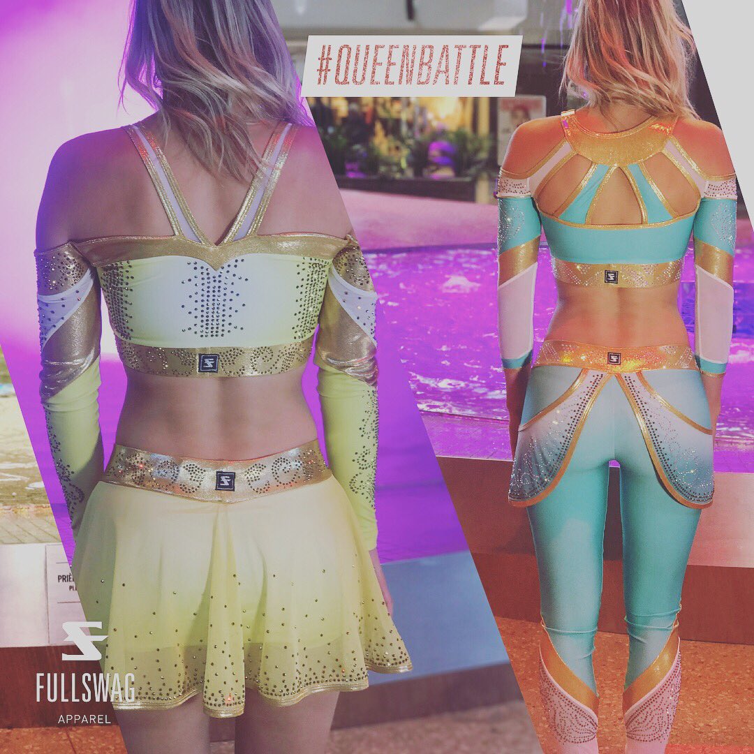fullswagapparel's tweet photo. 👑QUEEN BATTLE👑 Bella VS Jas ! The Flawless Mesh Skirt Back or The teal mesh leggings?! Who do you think should wear the crown?! #QueenBattle https://t.co/0DbRSd2JIa