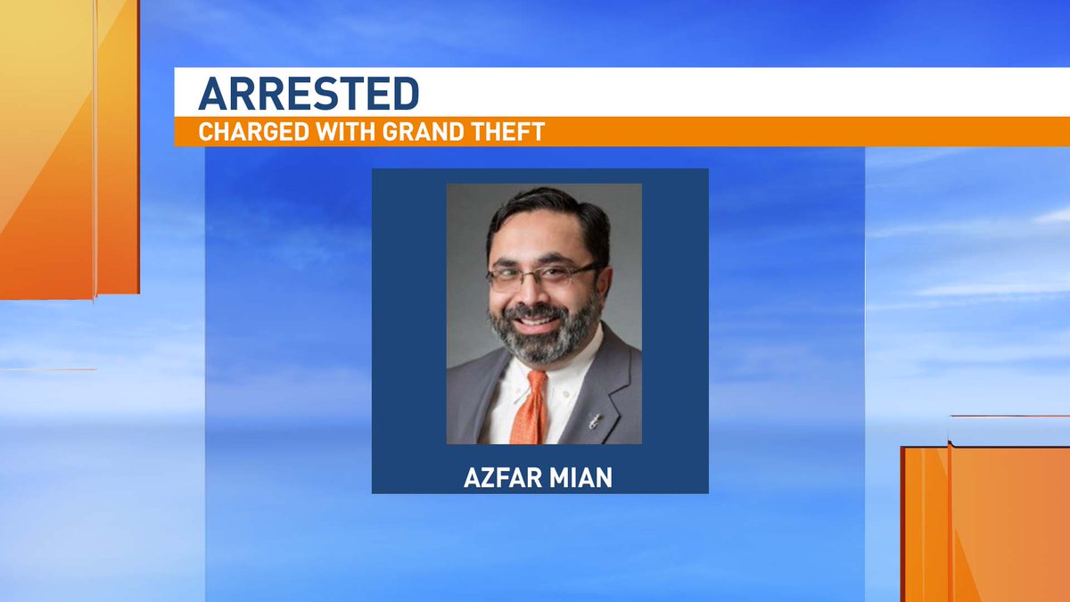 mycbs4's tweet photo. FIRST ON CBS4: @UF's senior director of housing charged with grand theft. By @BrookeRayford_: https://t.co/mBPXGaWGzZ #Gainesville #breaking https://t.co/Cn4YpOWIIq
