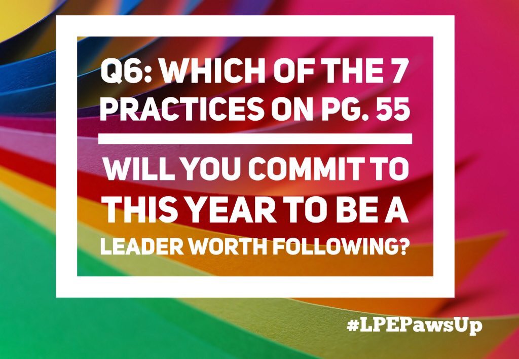 monica_m_munoz's tweet image. Q-6 Be a Leader! #LPEPawsUp