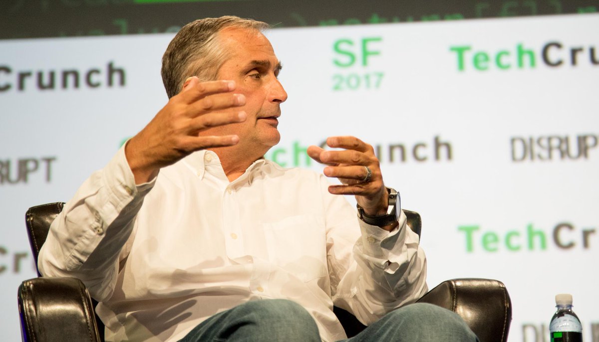 IntelAI's tweet photo. At #tcdisrupt, @bkrunner discusses Intel's $1 billion investment in Artificial Intelligence. https://t.co/go28E01JOw https://t.co/UnTPLQz7go