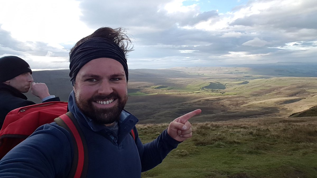 Completed the 3 Yorkshire Peaks on Sunday. Half way around blowing out of my arse I looked up from the floor and thought "wow what a county"