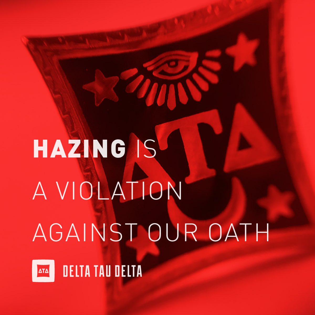 It's #NationalHazingPreventionWeek, but our resolve to eradicate hazing in Delta Tau Delta is a 365-day-a-year endeavor.