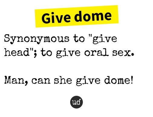 Another Word For Giving Head