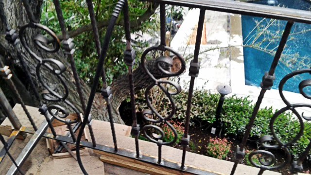 BR_Kitchen_Bath's tweet photo. "As I drove out the wrought iron gates I had entered, I noticed for the first time how intricate and beautiful they were." #wroughtiron https://t.co/AcdCCREkzg