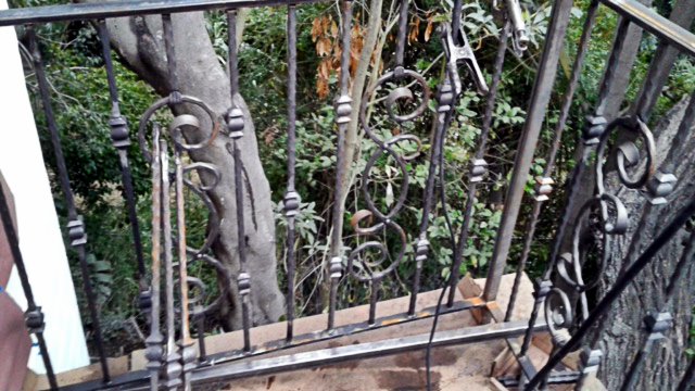 BR_Kitchen_Bath's tweet photo. "As I drove out the wrought iron gates I had entered, I noticed for the first time how intricate and beautiful they were." #wroughtiron https://t.co/AcdCCREkzg