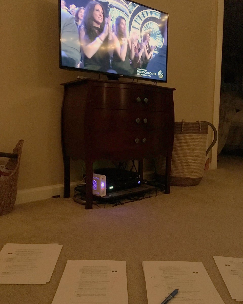 atdpress's tweet photo. When you're checking 10 steps proofs, but also can't miss #DancingWiththeStars π#adventuresinproofreading @writecoachJack @atdmanagement https://t.co/nRmmsxwMPg