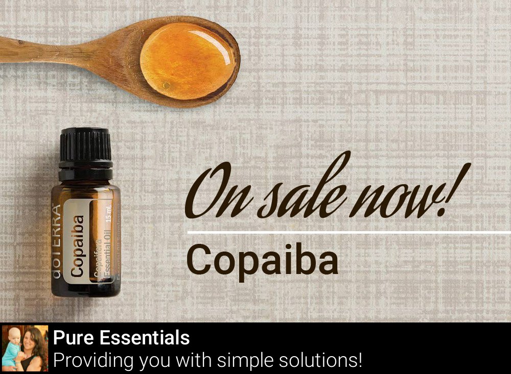 This is an extremely powerful oil
#Copaiba
#SiberianFir
#Newproduct
#doTERRA