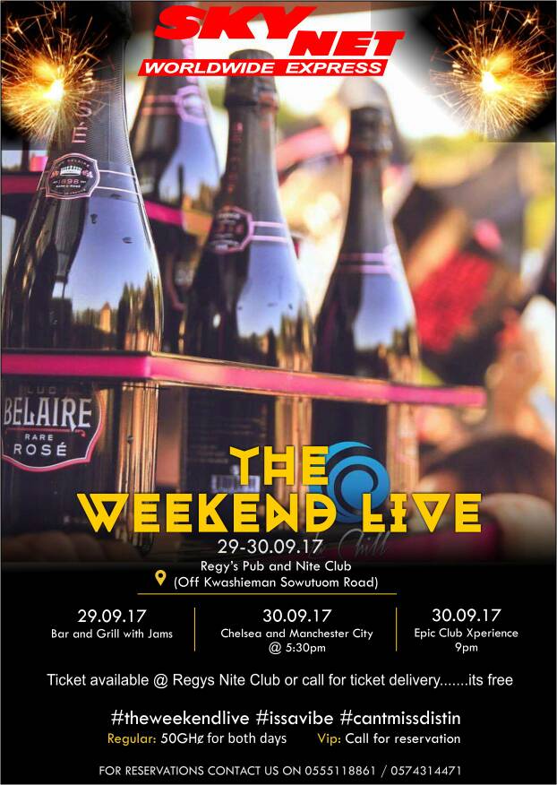 Je_suis_Banner1's tweet photo. #theweekendlive
You with 3 of your friends will have your uber catered for to the location..
Belairejam
Just call to order your tickets. https://t.co/96LBJtATCF