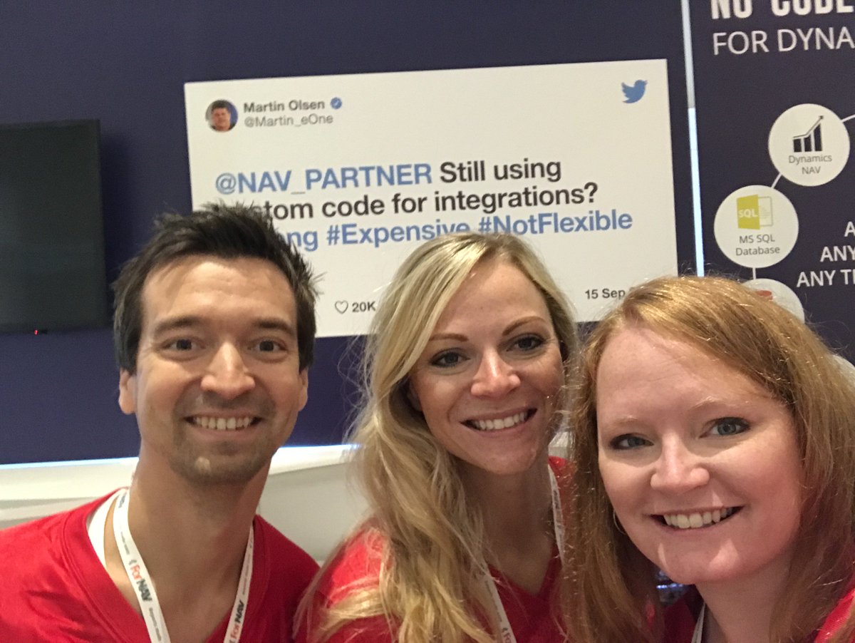lpzemke's tweet photo. eOneSolutions: Our team is having a great time at #DirectionsNA! DirectionsNA #eOneSolutions #MsDynNAV #MsDyn365 https://t.co/9VxZ5OYBNG
