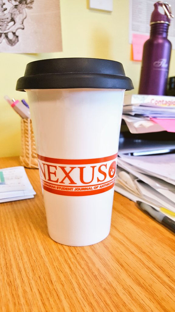 anthroetc's tweet photo. Repping @NEXUS_McMaster today with my coffee mug. https://t.co/zLfydp9O9g
