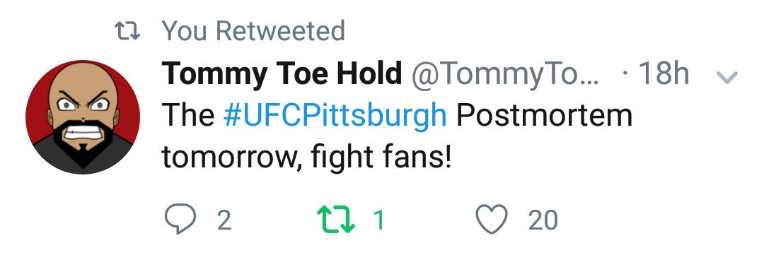 PGHMMA's tweet photo. I retweeted this yesterday, but I'd like to add a disclaimer that a RT does not equal an endorsement of @TommyToeHold's definition of time. https://t.co/wTZ1gHjKH4