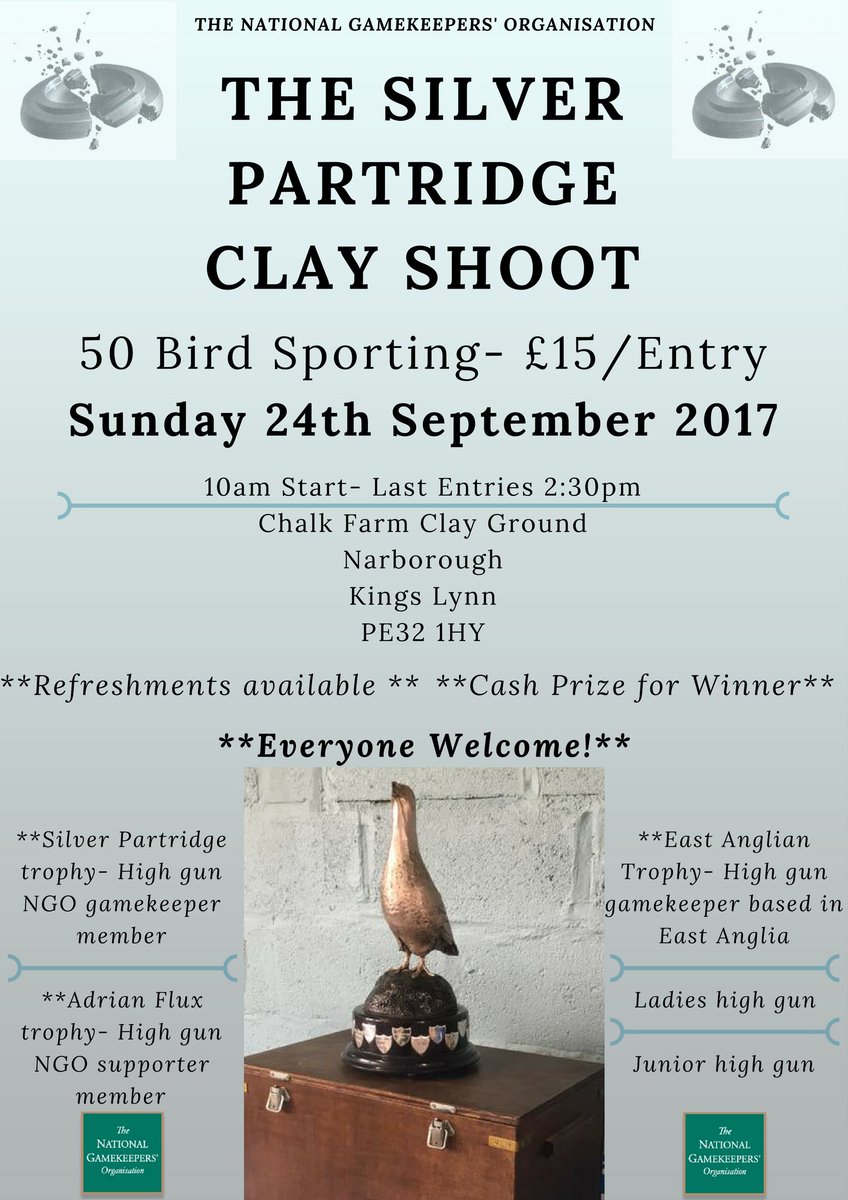 NationalGamekee's tweet photo. Clay shoot this weekend at Chalk Farm Shooting Ground. #clays #clayshooting #claypigeonshooting https://t.co/wTKv8p5evq