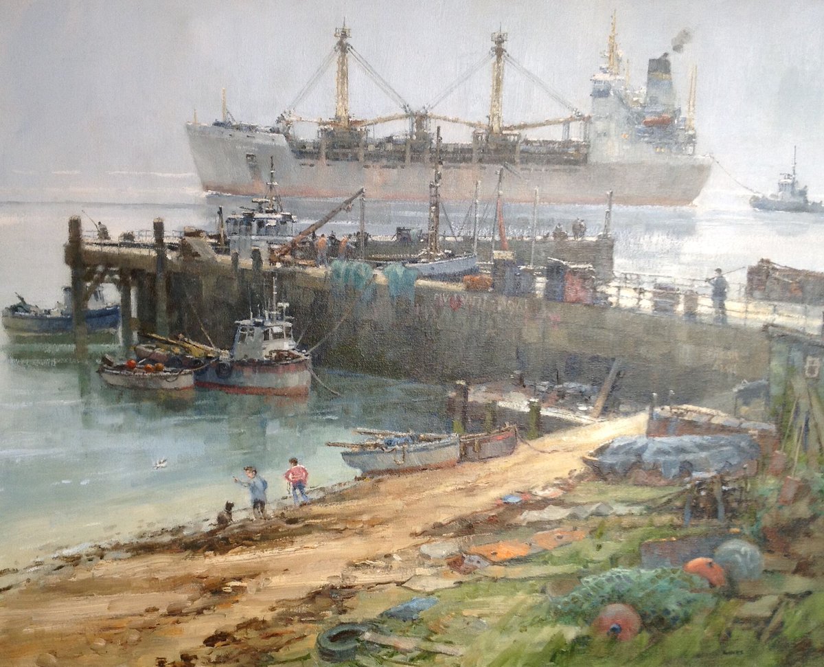 MarineArtists's tweet photo. 3 of John Lines's inimitable oils for the RSMA show: https://t.co/TfTlHmN7Ha
#johnlines #estuaries #marinepaintings #seascapes https://t.co/H70lRioJQ8