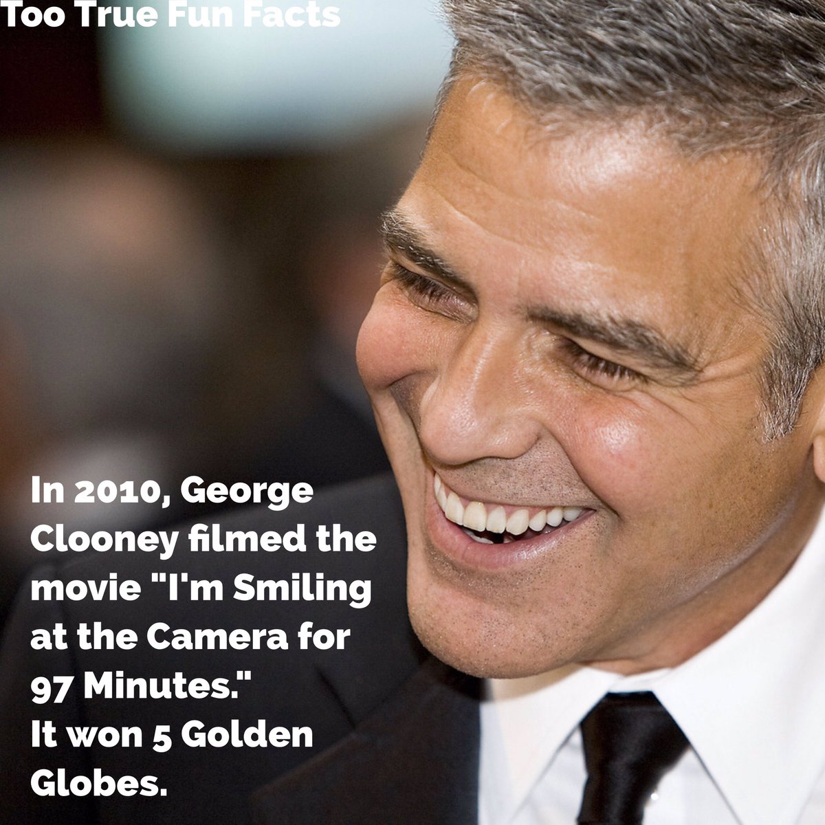 Too True Fun Facts On Twitter George Clooney Fun Fact
