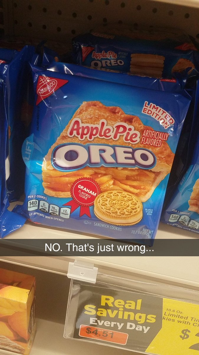 JGM721's tweet photo. Don't 👏 Mess 👏 With 👏 Oreos
#autumnfail #cookiefiasco https://t.co/fCHPRzZ1jH