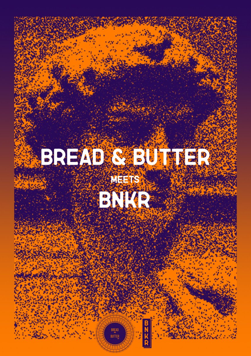 BreadButterUK's tweet photo. Bread&amp;Butter Meets Bnkr @BLOCWKND  w/@NormanNodge // Delta Funktionen 
Ra tickets: https://t.co/YEHOYkVMgN
FB event: https://t.co/D9rqQW9ltB https://t.co/57wdMvddqj