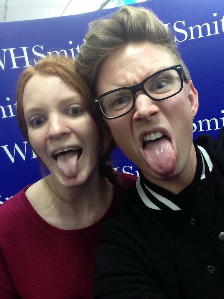 oakleysbutler's tweet photo. Here's to all the good times and to the many to come @tyleroakley from us we love you and adore you! Keep being you 💜#10yearsofTylerOakley https://t.co/6ehArHnd14