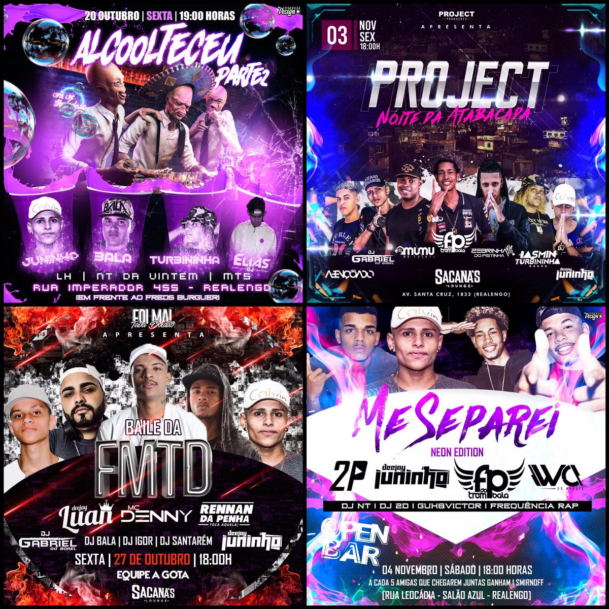 Matheus_david31's tweet photo. #ALCOOLTECEU - 20/10
#FMTD - 27/10
#PROJECT - 03/11
#MESEPAREI - 04/11
Vem comigo 💃🍸 https://t.co/LF0HEHPL08
