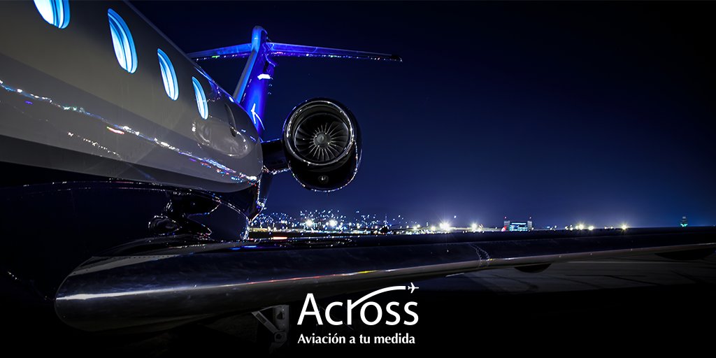 Fly_Across's tweet photo. La noche también se hizo para viajar. #FlyAcross #AviaciónATuMedida https://t.co/Bts0ByfVGF