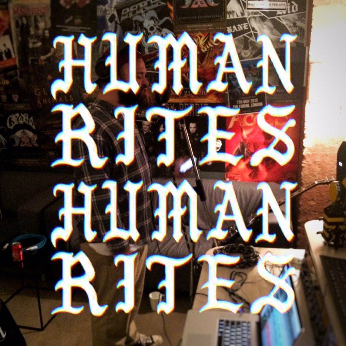 humanrites's tweet photo. Thank you @gibsonguitar for letting us use the studio space to get these demos into shape... #HumanRites https://t.co/lCELmalKL4