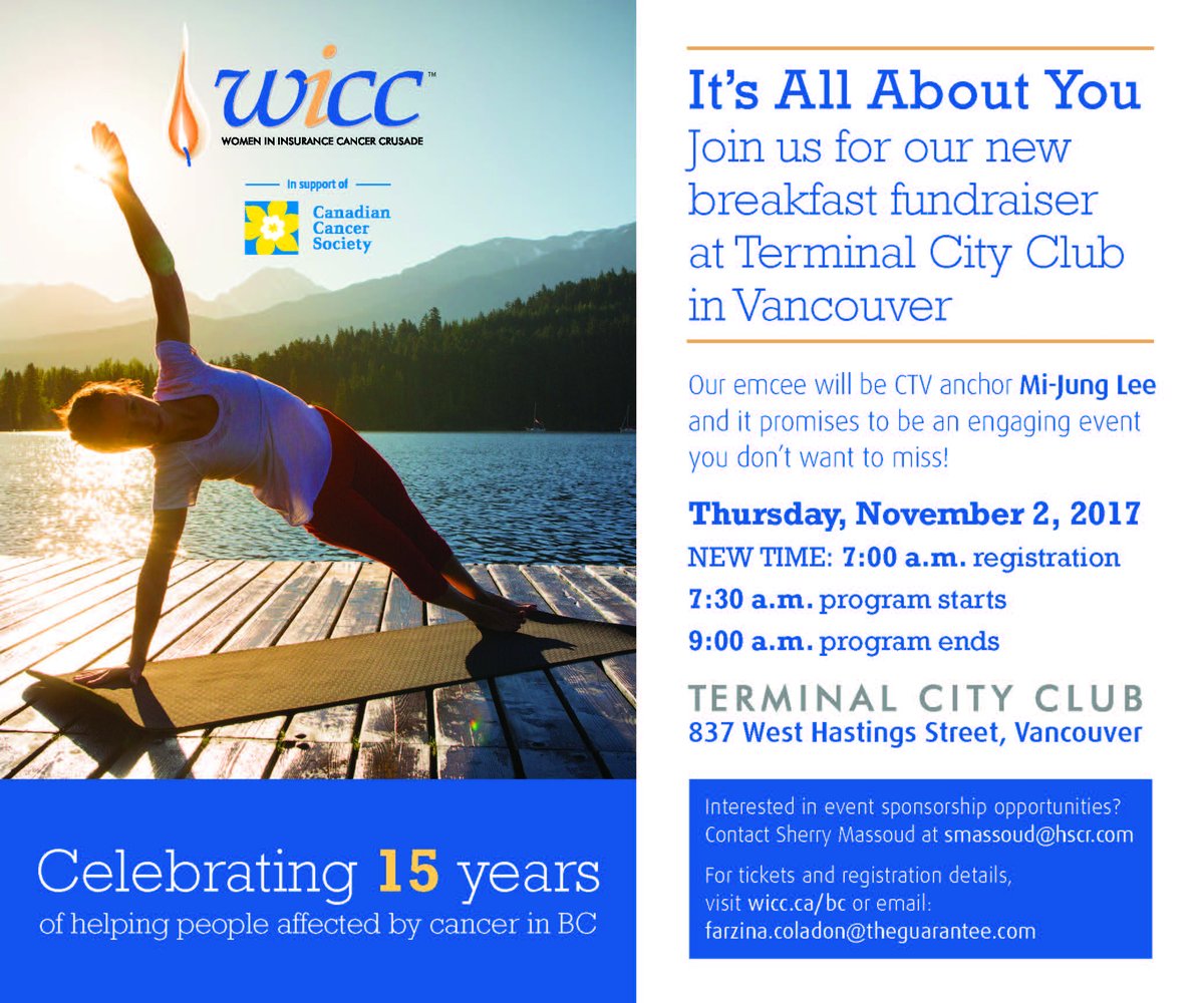 WICCBC's tweet photo. Registration is open for our breakfast celebrating 15 years of WICC's involvement in BC!  Visit wicc.ca to find out more!  #pickwicc https://t.co/yrJ3b2RVrM