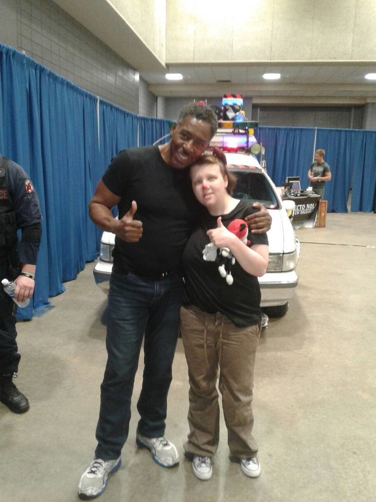 I met <a href="/Ernie_Hudson/">Ernie Hudson</a>  at @ArkansasComicCon
