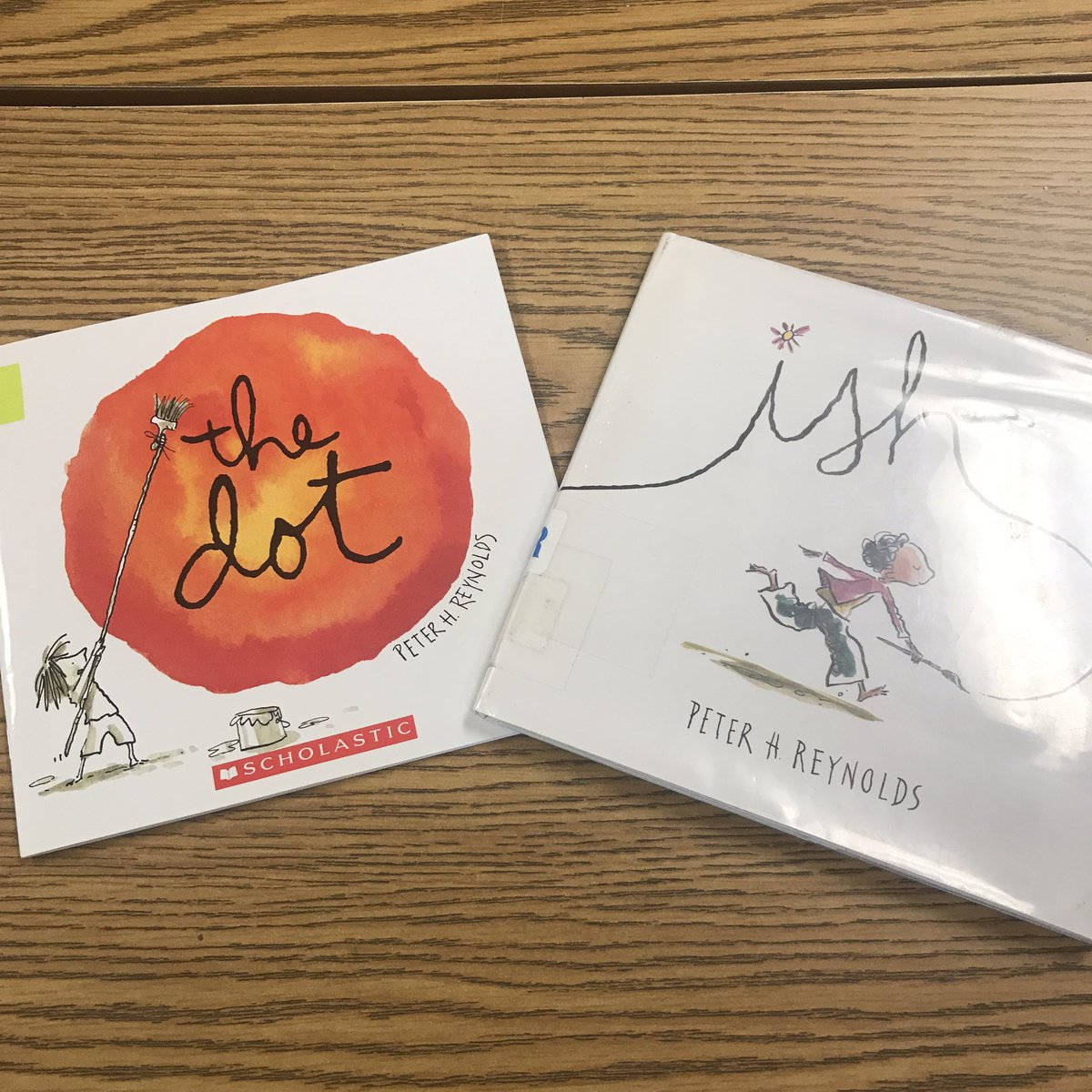 USchools_3Y's tweet photo. Followed up #DotDay with some #Ishly pictures! It starts with a dot, doesn't have to be perfect, and we can still leave our mark! #3rdchat https://t.co/4mUOXFFlYI