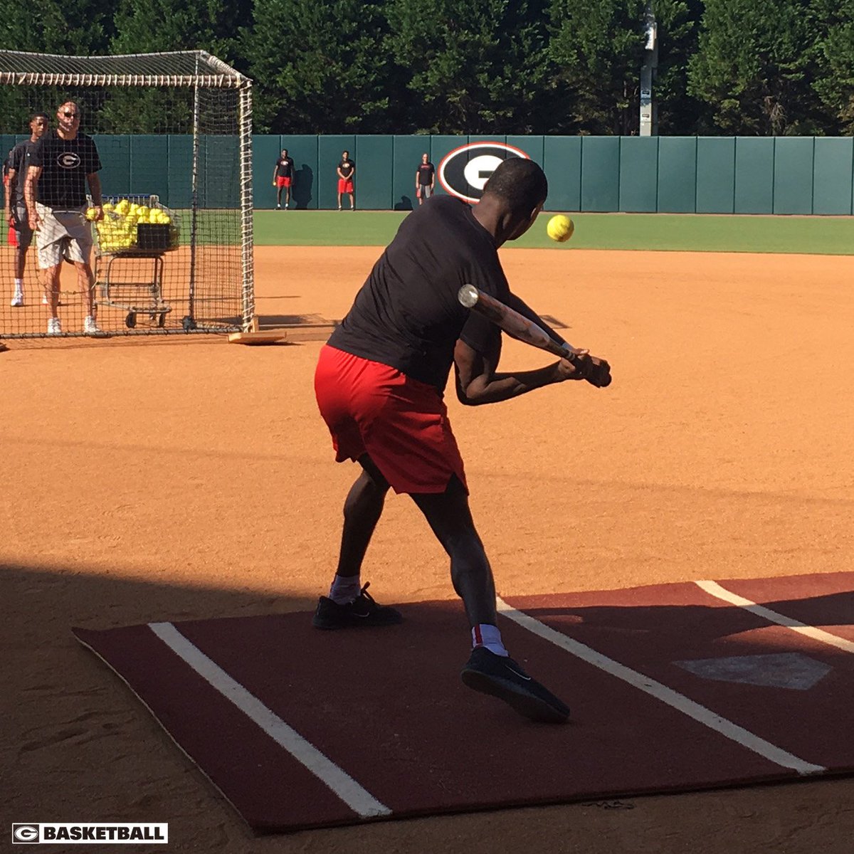 Jordan Harris UGA Men's Basketball Team (Photo from Georgia Basketball / Twitter)