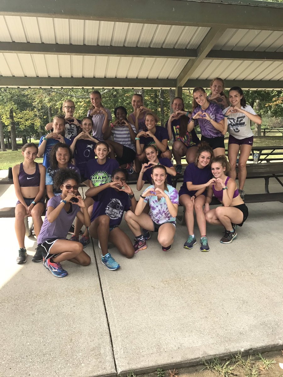 FCGIRLSXC's tweet photo. Shoutout to this tough little Flash, Piper Lyon! She's going to kick Burkitt's butt! We're your biggest fans...and we heard you like purple! https://t.co/C2KTWAiwsa