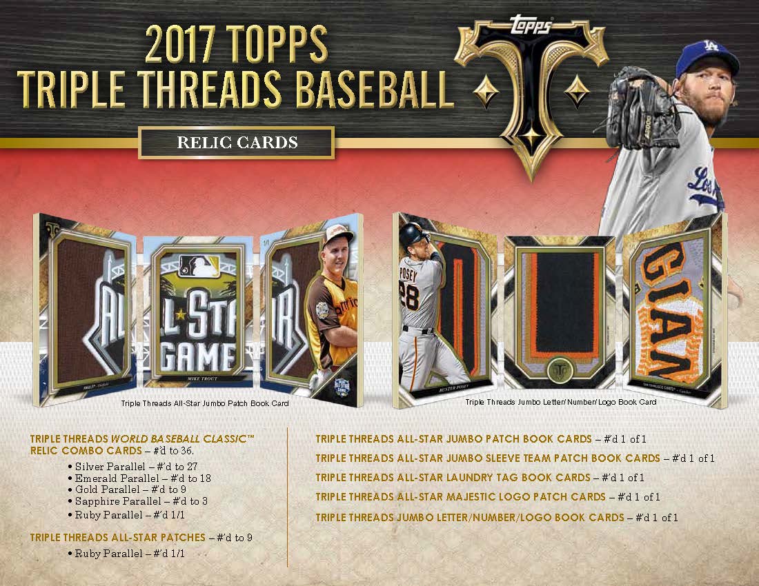 GargoyleBreaks's tweet image. 2017 Triple Threads Release 9/20!!! Get you teams now! gargoylecardbreaks.miiduu.com #baseballcards #topps #cardbreaking