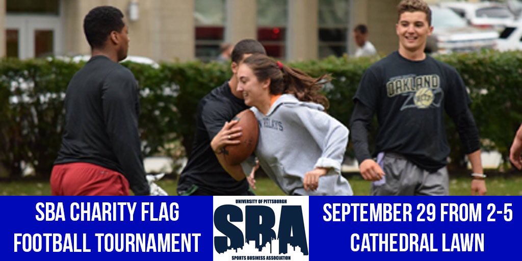 sba_pgh's tweet image. Interested in flag football? Create a team w/ 6 other friends and join the SBA Charity Flag Football Tourney! $5 to enter. Dm for details!