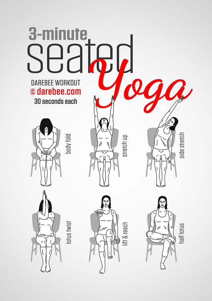 10 minute chair yoga