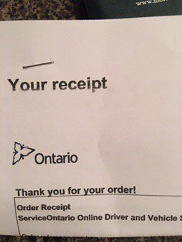 RhondaChoja's tweet image. Thx @ServiceOntario for making my sticker renewal so #quickandeasy #online #nolineup