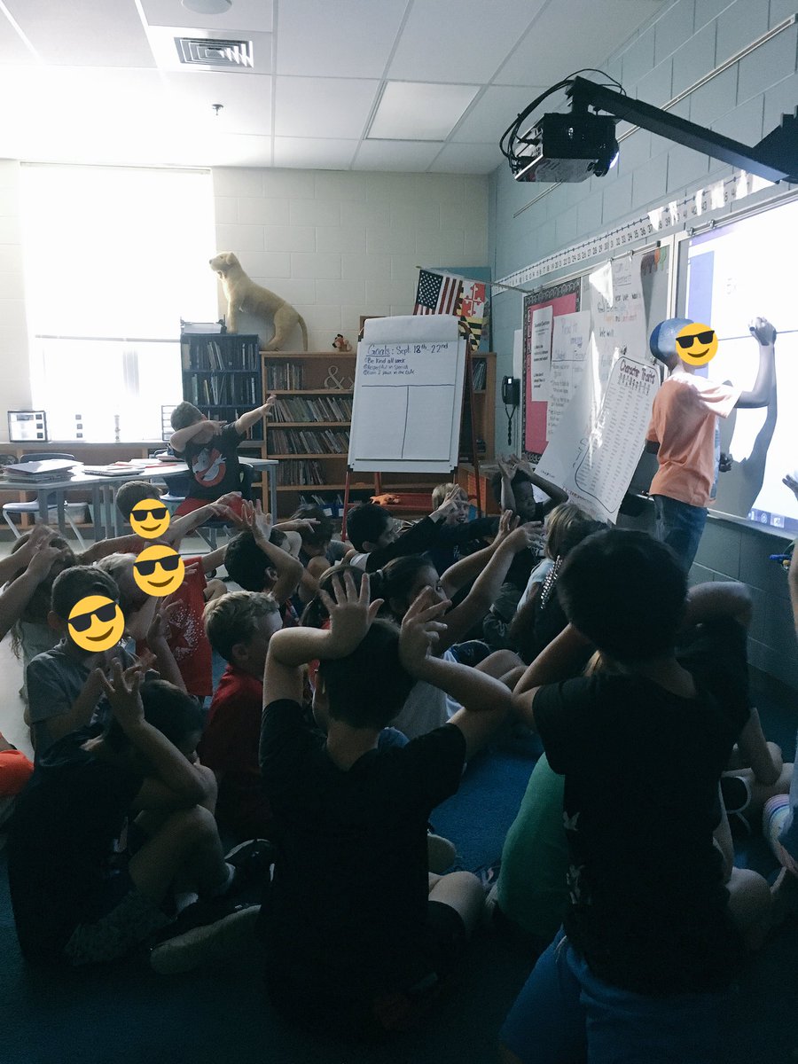Sending "you can do it" vibes to students while they figure out multiplication problems using a number line #labsyear4 #positivevibesonly