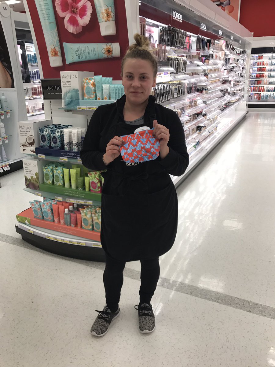 Our two beauty team members are ready to drive sales with their customized every day look favorites! <a href="/HaleyErin878/">Haley Phillips</a> @emily_tgt #salesdrivers
