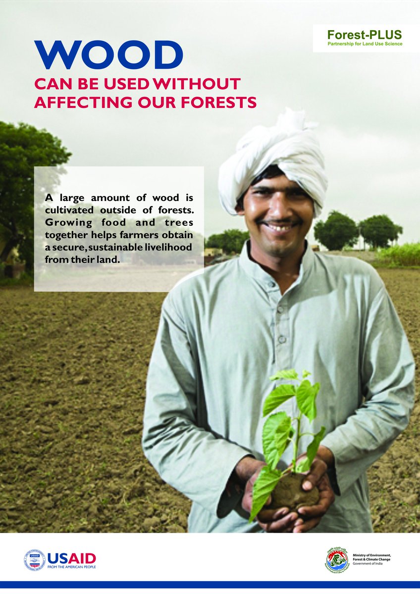 Forestplus's tweet photo. Use of sustainably produced wood has potential to create new green jobs by giving a boost to tree farmers. #GrowTrees https://t.co/Pgsac5pEA1