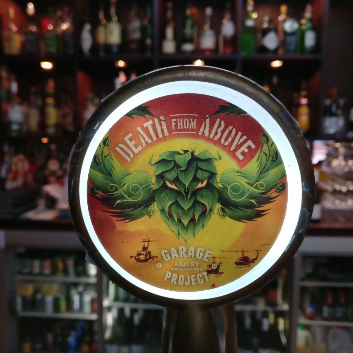 thecrosswgtn's tweet photo. Got the Tuesday blues? We've just put these two sexy beers on.. @Garage_Project  @BlackDogBrewCo https://t.co/xFcaNZag0k
