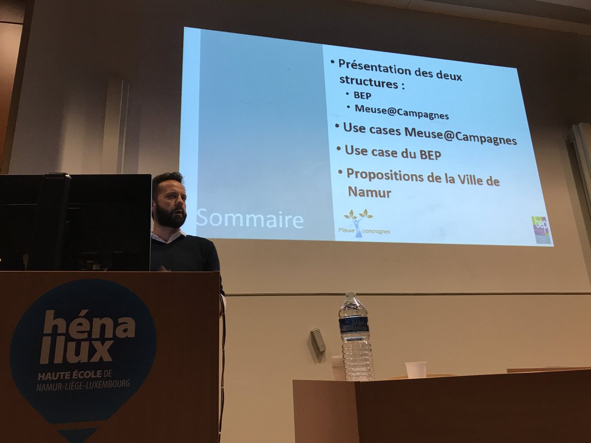 HenalluxIg's tweet photo. #igsmart #mktsmart #SmartCity - Kick-off: @BepNamur présentait ses projets hier, de même que le Gal Meuse@Campagnes https://t.co/PiUdniE3Qb