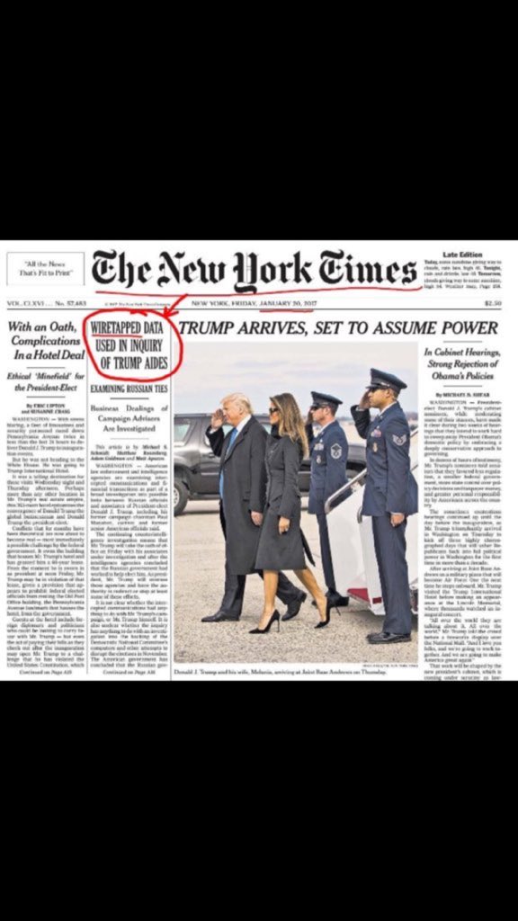 DJSPINtel's tweet photo. @kenjroth @Trump45JoJo @realDonaldTrump @sassysassyred @netanyahu Wrong. Trump and his tower were tapped too. #SusanRice unmasking scandal and #projectDragnet lawsuit prove it https://t.co/SavJrzWDjR