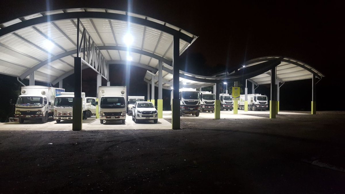 MuniDesampa's tweet photo. Así luce el nuevo plantel municipal, todo listo para que dentro de algunas horas los colaboradores salgan en procura de un mejor cantón! https://t.co/26lH5NDgdj