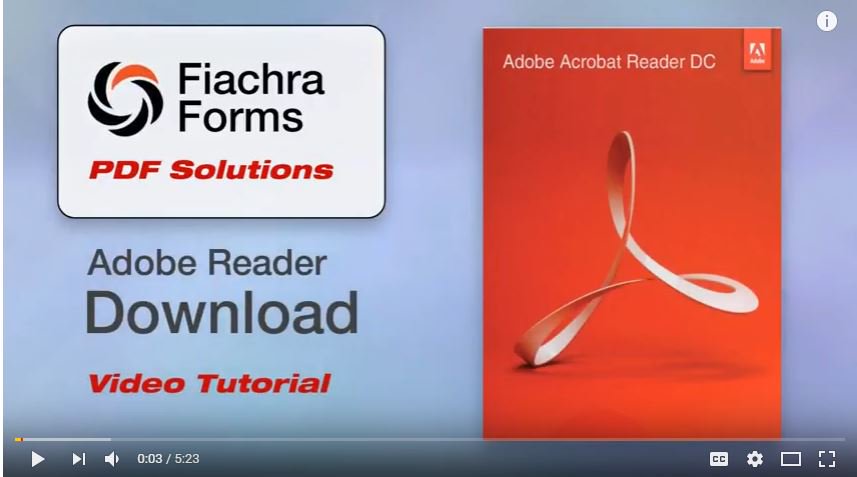 fiachraforms's tweet image. Adobe Acrobat Reader DC Tutorial #AdobeTutorial #VideoTutorial #AcrobatReader #HowToInstallAcrobat ow.ly/qV2x30ffQlJ