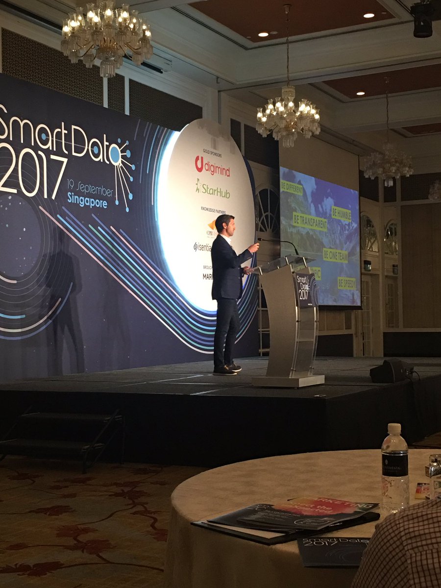 LaviniaRajaram's tweet photo. @gabitogarcia of @Expedia kicking off the inaugural @MarketingEds #SmartDataSG Conf with a keynote on data science in the travel industry. https://t.co/0N1qxeBpls