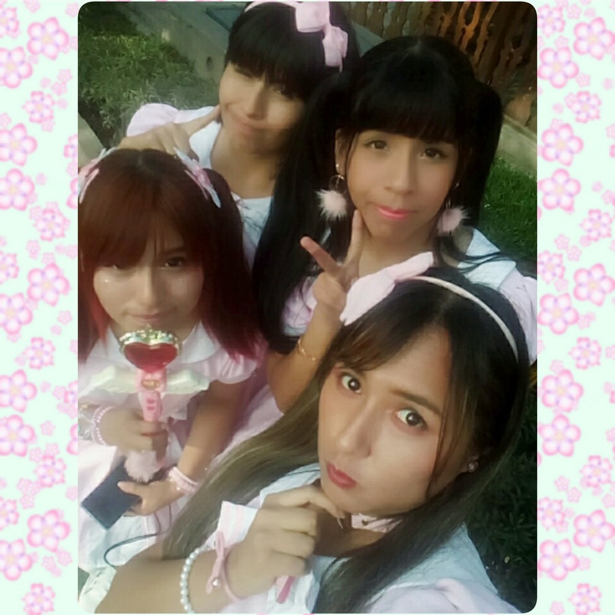 iro_bang's tweet photo. Ayer la pase genial en el Mahou Shoujo Fest 2 💖
Me sentí muy mágica con las coreografías que bailamos (✪ω✪)🌟
#IroBang #magicalgirls #色バング https://t.co/mE8LqCe72W