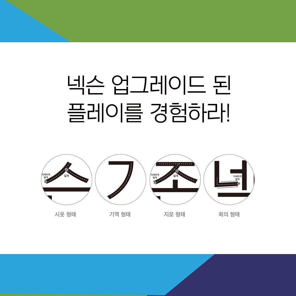 fontrix's tweet image. ★#폰트릭스 X #넥슨 #전용서체 개발★넥슨만의 안정감과 차별적인 재미가 담긴 #고딕서체 Bold, Regular, Light 3종으로 개발되었으며 모던한 디자인의 글꼴의 재미가 담긴 전용서체입니다.　goo.gl/T3nxFx