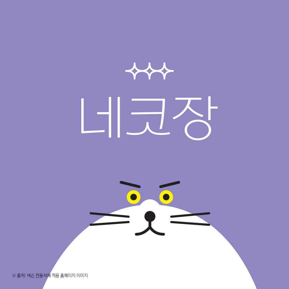 fontrix's tweet image. ★#폰트릭스 X #넥슨 #전용서체 개발★넥슨만의 안정감과 차별적인 재미가 담긴 #고딕서체 Bold, Regular, Light 3종으로 개발되었으며 모던한 디자인의 글꼴의 재미가 담긴 전용서체입니다.　goo.gl/T3nxFx